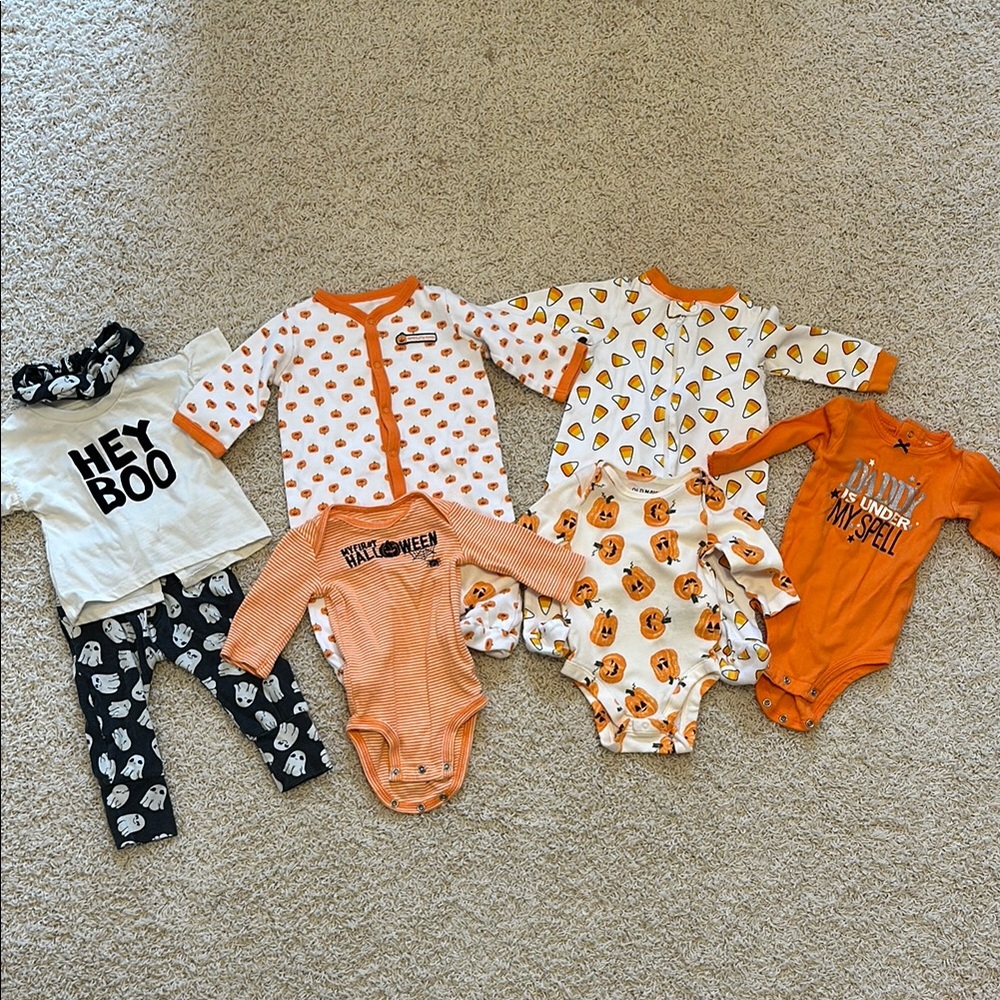 Halloween 3-6 Month Baby Clothes
